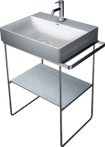 DU Glaseinleger in Metallkonsolen f. DuraSquare WT 235360, Cubic line