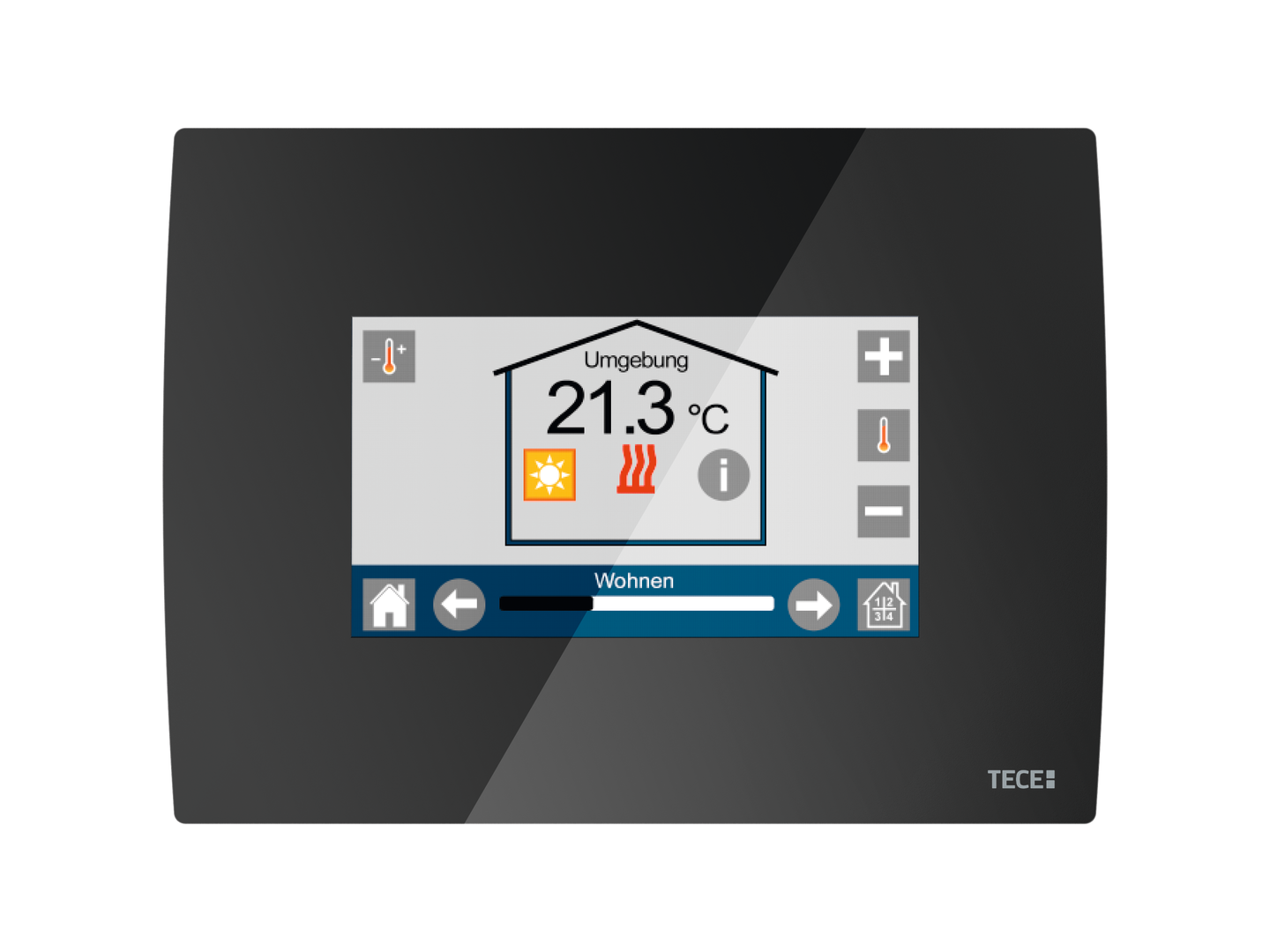 TECEfloor Smart Home Zentraleinheit SH-CU schwarz