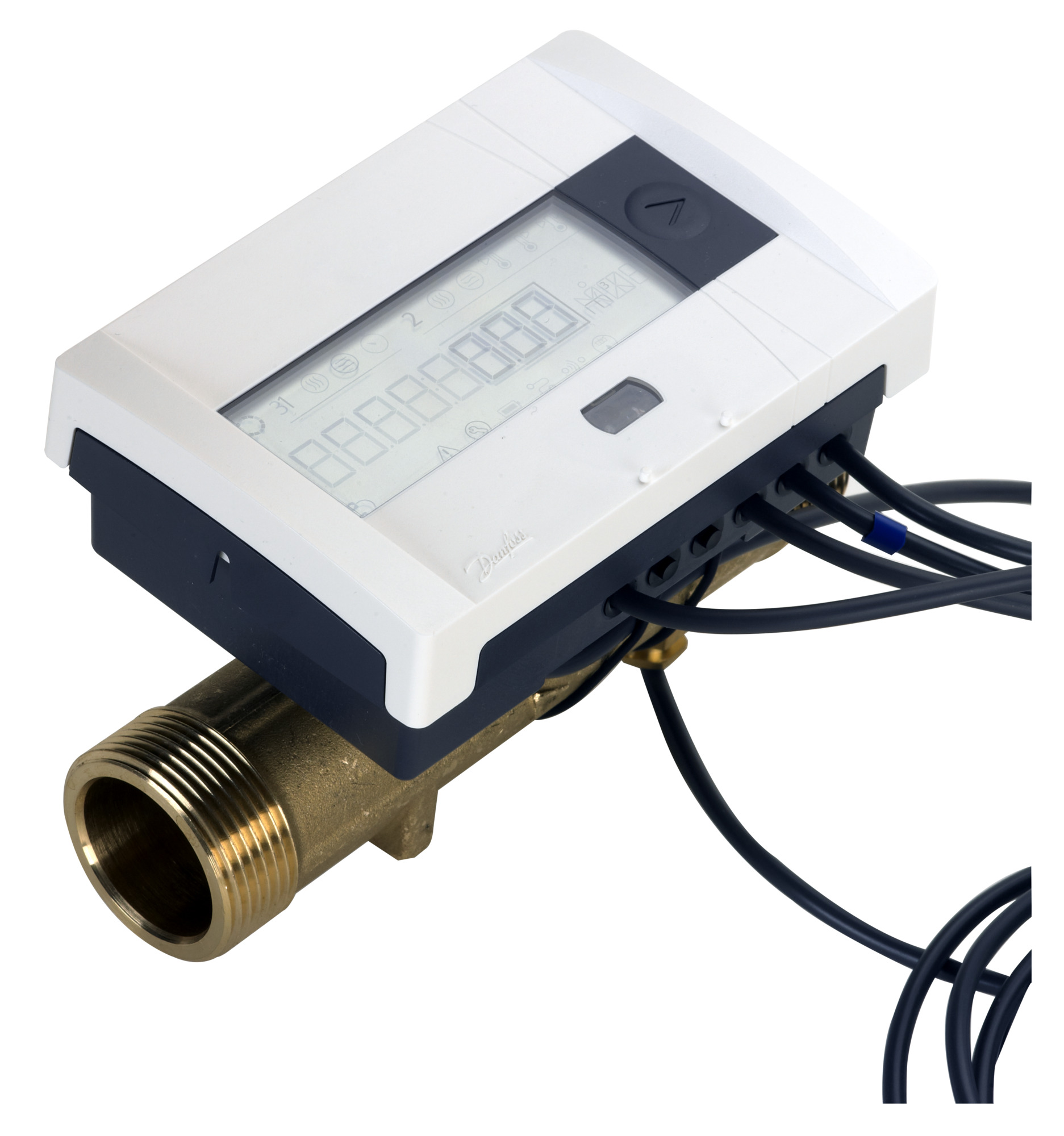 Danfoss Wärmezähler SonoSelect10 QP3,5 DN25 RL PN25 Batt Mbus IP65 4s