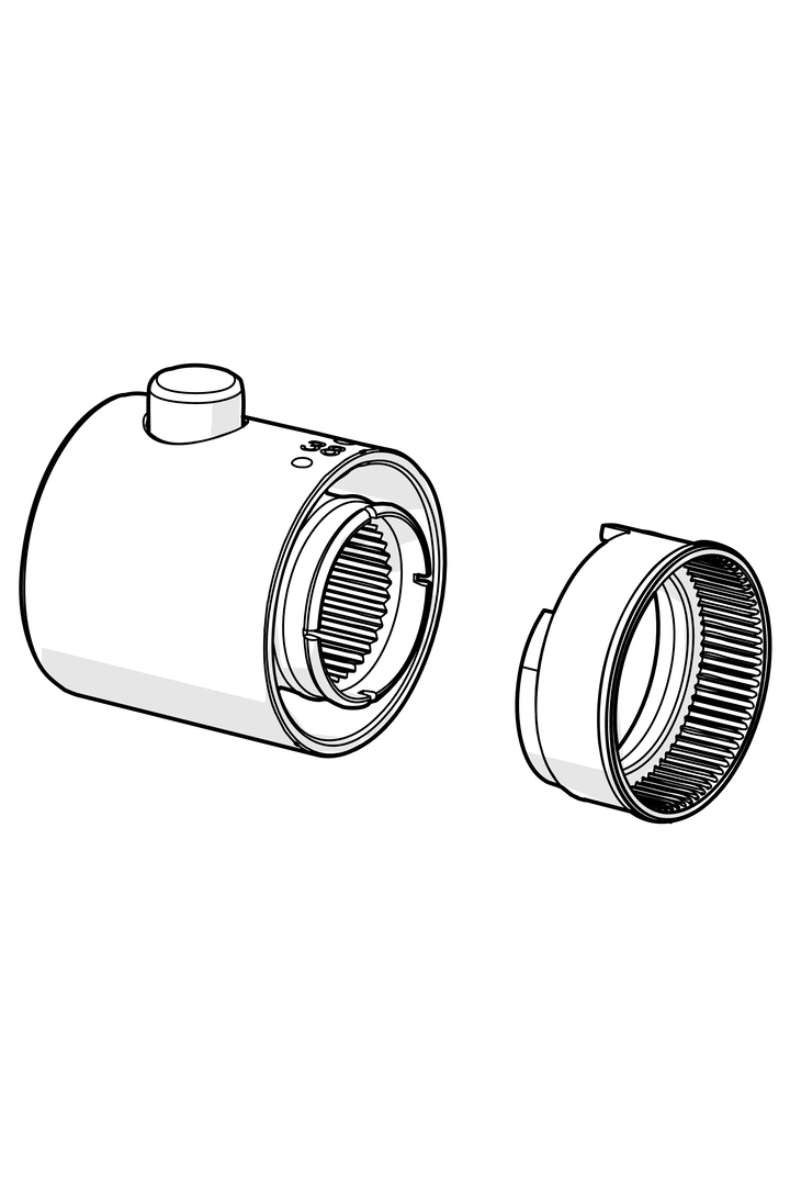 Hansa Temperatureinstellgriff HANSA 59914206 Hansa Temperatureinstellgriff HANSA 59914206
