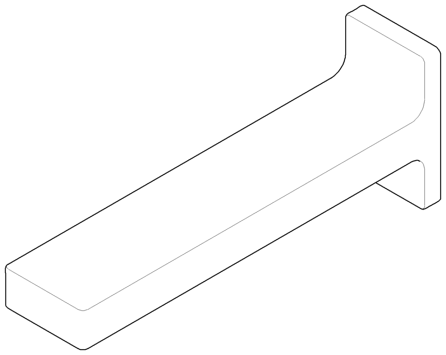 DO Auslauf ERSATZTEILE 091196002 47 x 78 x 209 mm Chrom