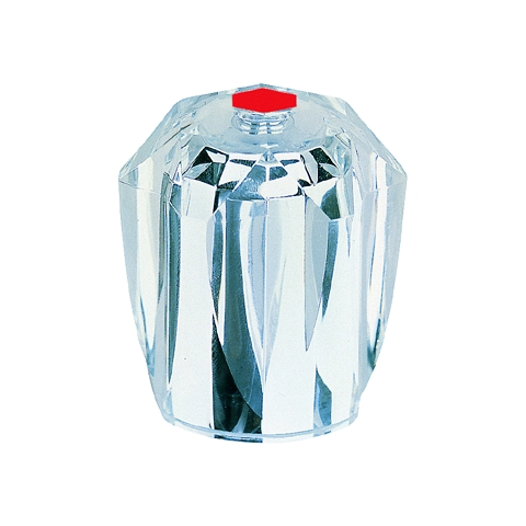 GROHE Griff Brillant 06707 1/2" Markierung rot, chrom