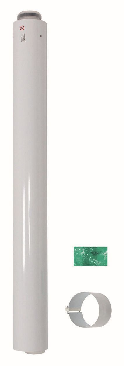 Vaillant Verlängerungsrohr Brennwert Luft-/Abgasführung, PP, 60/100, 1,0 m