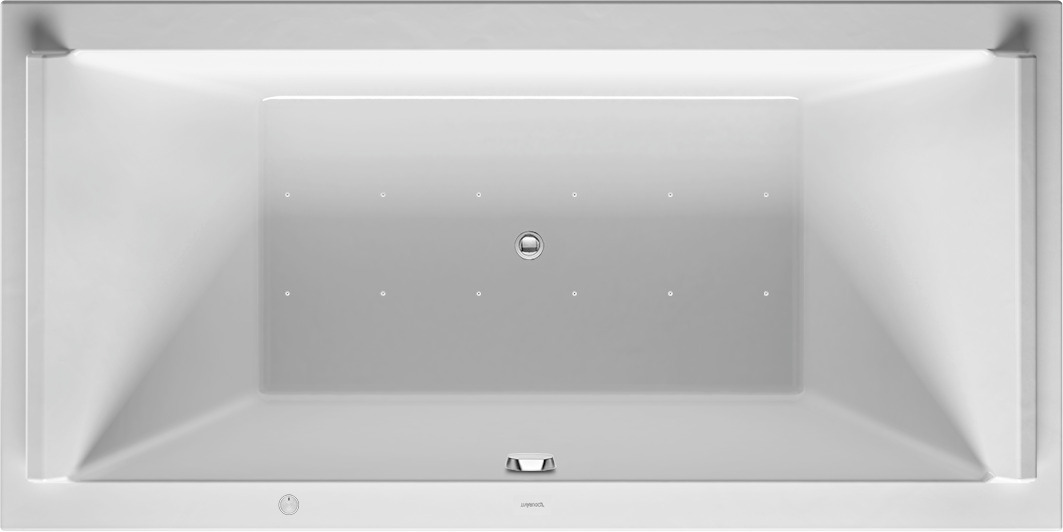 Duravit Starck Whirlwanne 1800x900mm, Einbau Rückenschr. 2 L/R, Air-Syst., Weiß