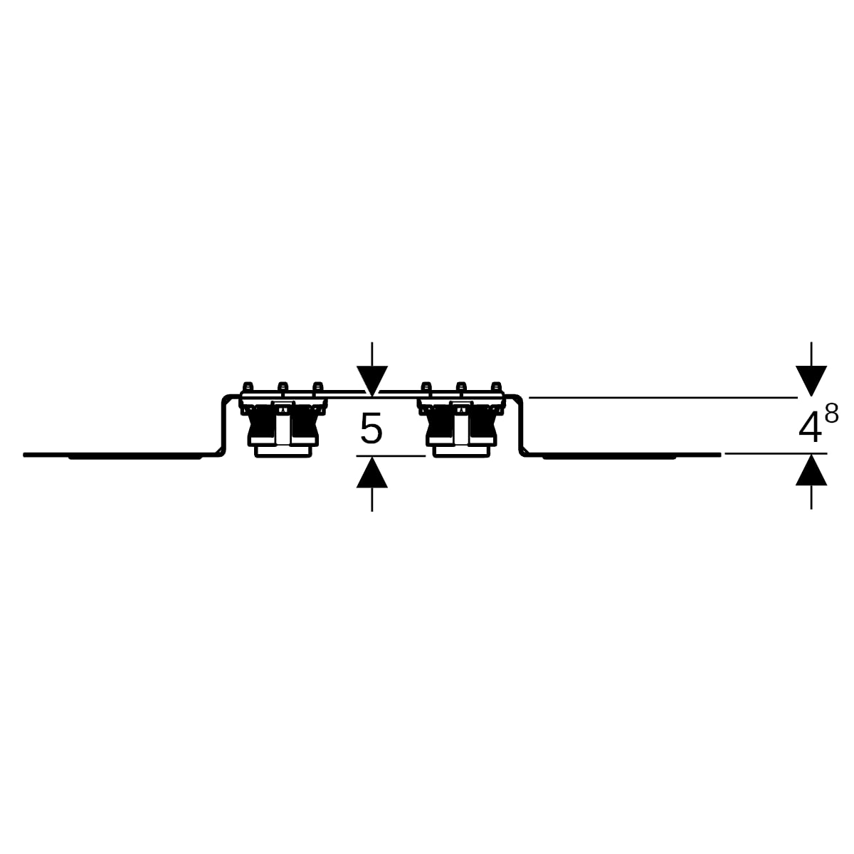 Geberit PushFit Anschlussdose 90Gr Rg/Ms d16-Rp1/2 vormontiert