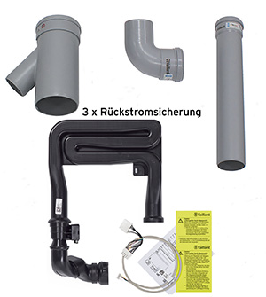 Vaillant Erweiterungsset 3er-Kaskade DN 130 PP f. ecoTEC plus...CS/1-5 bis 20kW