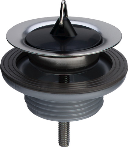 Viega Universalventil 5121.3 in G1 1/4 x 60mm Kunststoff grau
