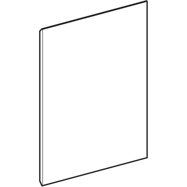 Geberit Tür f. Unterschrank, verk. Ausladung B:50cm, salbeigrün matt