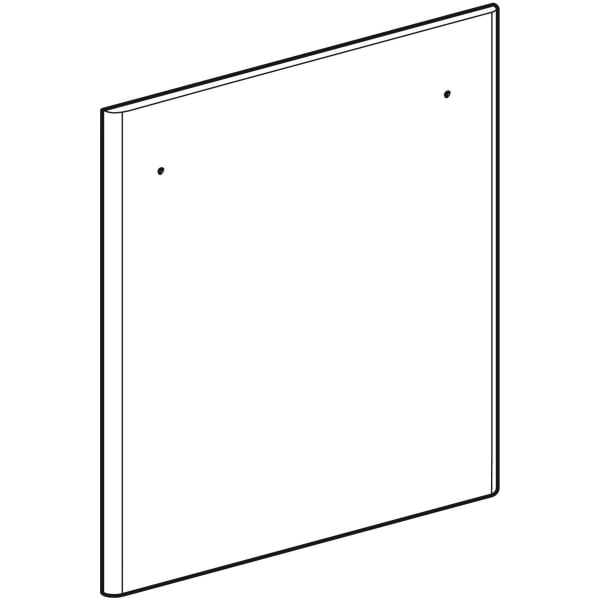 Geberit Tür für WT-US HH rechts für WT Renova Compact, Breite 65 cm, weiß