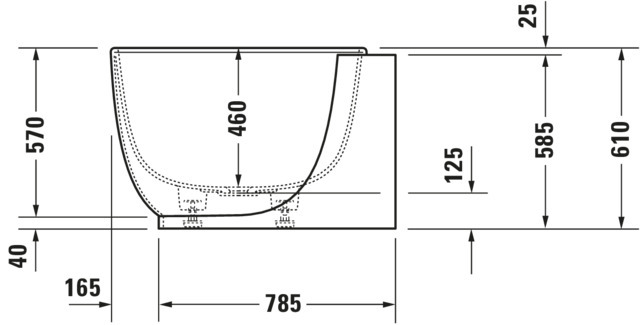 DU Luv Whirlw. 1800x950mm, Vorwand Nahtl.VK, Rückenschr.2,Air-Syst.,Weiß M.