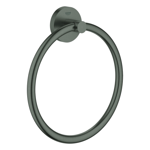 GROHE Handtuchring Essentials 40365_1 hard graphite gebürstet