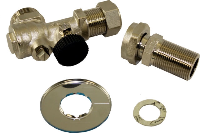 Wolf Eckwartungshahn 3/4" m. KFE-Hahn für Unterputzinstallation, verchromt Wolf Eckwartungshahn 3/4" m. KFE-Hahn für Unterputzinstallation, verchromt