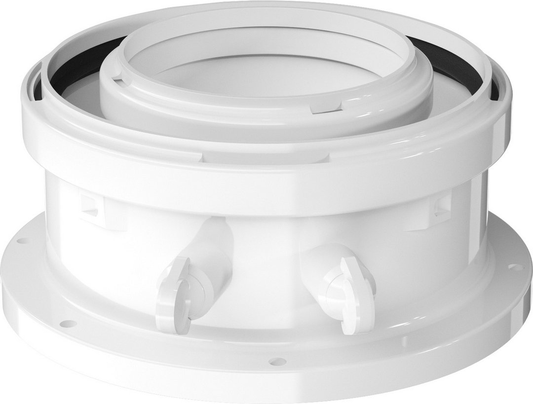 BOSCH Abgaszubehör FC-CA80 Kesselanschlussstück d:80/125 Kunststoff BOSCH Abgaszubehör FC-CA80 Kesselanschlussstück d:80/125 Kunststoff