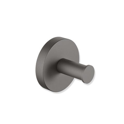 HEWI Einzelhaken Sys 162, plvb,  T:46mm, szh. dgrau tma