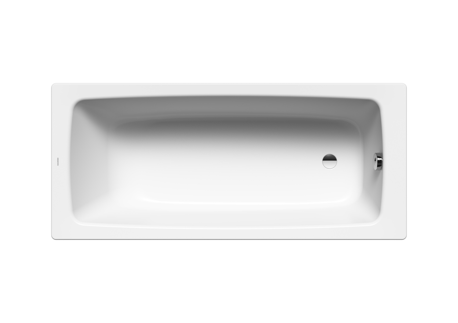 KA BW CAYONO Mod.749,1700x700mm, alpinweiß,Invisible Grip
