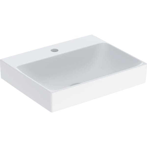 Geberit ONE AS-WT rechteckig, 50x41 cm m. Hl., o. Ül., weiß, KeraTect