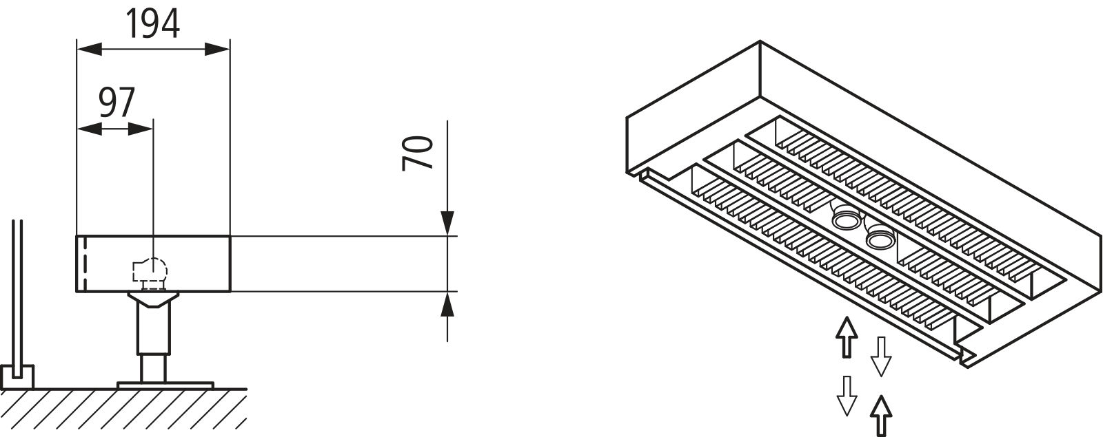 Kermi L-Kon S Typ33 BH140x194x800mm QN916,weiß,6 bar, m. Abd., AB Uni.,VE2,5