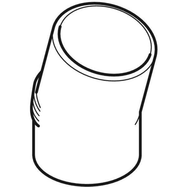 Geberit Silent-db20 Bogen 15Gr d135