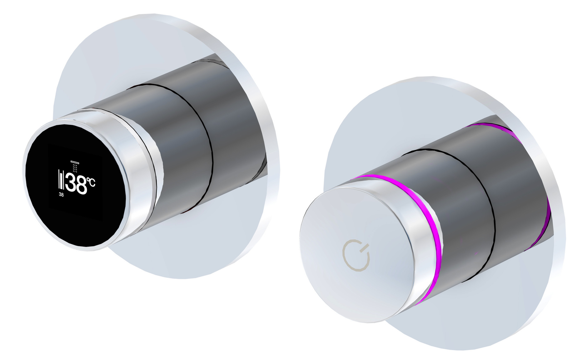 ST Elektronische Duscharmatur, 3-Wege 310 4130, chrom ST Elektronische Duscharmatur, 3-Wege 310 4130, chrom