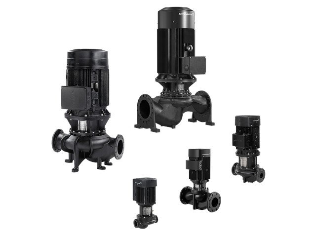 GRUNDFOS Trockenläuferpumpe TP400-540/4 A-F-A-DBUE 400D EFF1 S400