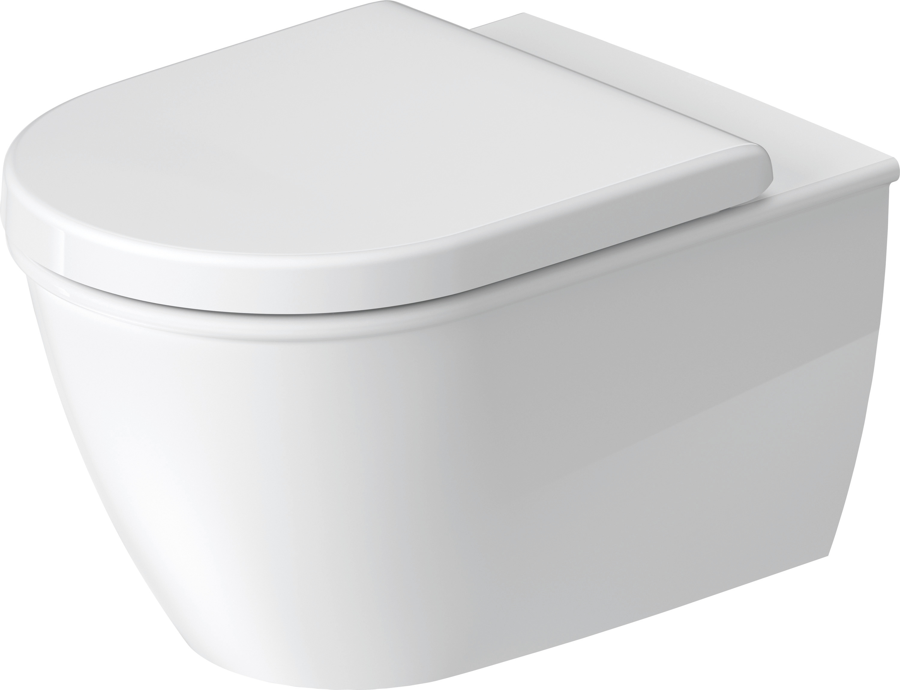 DU Wand-WC Darling New 540 mm Tiefspüler, Durafix, weiß