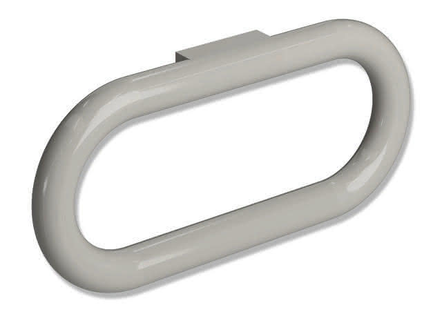 HEWI Handtuchring Ser 477 d:28mm, schwenkbar lichtgrau