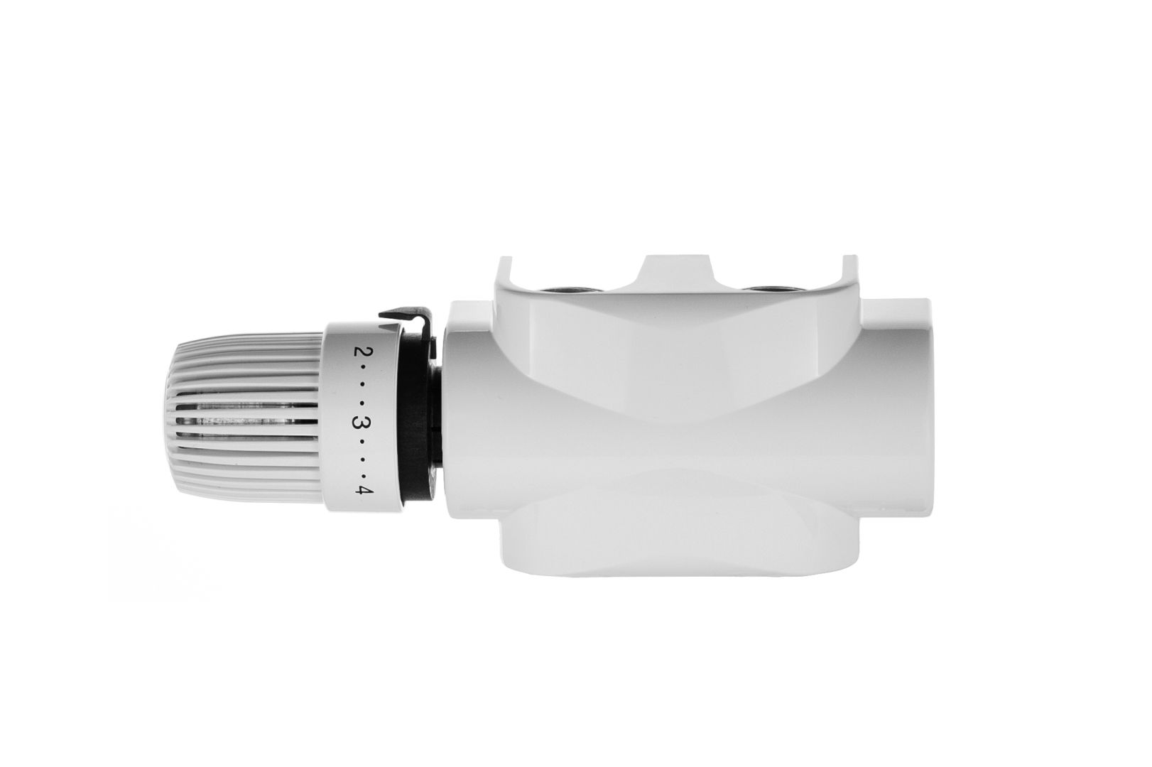 Kermi eccolution Einrohrhahnblock links, Unterbau mit Thermostatkopf DX Kermi eccolution Einrohrhahnblock links, Unterbau mit Thermostatkopf DX