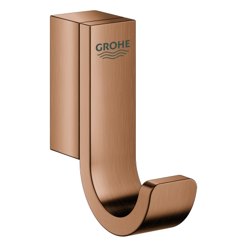 GROHE Bademantelhaken Selection 41039 einfach warm sunset gebürstet