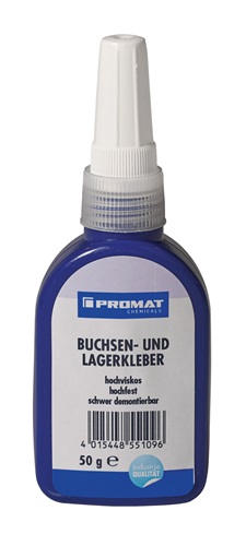 Buchsen-/Lagerkleber hf.hv.grün 50g Flasche PROMAT CHEMICALS Buchsen-/Lagerkleber hf.hv.grün 50g Flasche PROMAT CHEMICALS