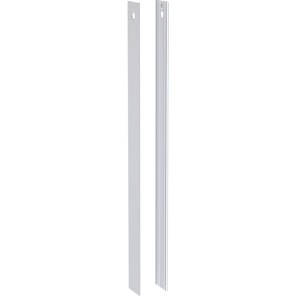 Geberit Seitenverkleidung, zu Monolith Sanitärmodul für WC, 101 cm, Alu. gebü.