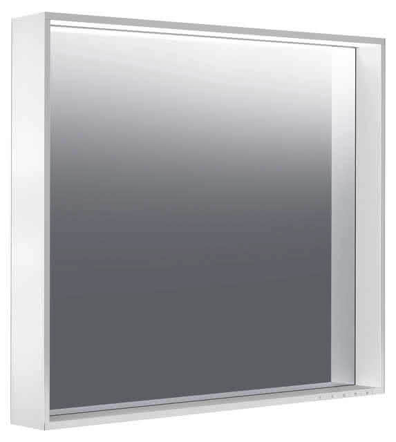 KEUCO Lichtspiegel X-Line 33297, DALI, inox, 800x700x105mm