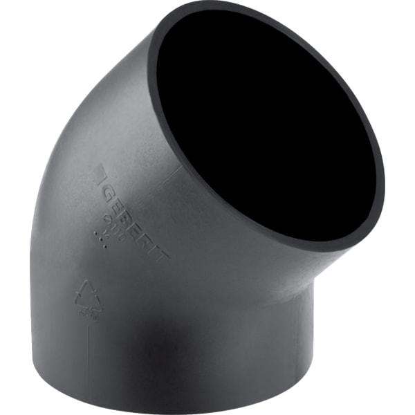 Geberit PE Bogen 45Gr d75