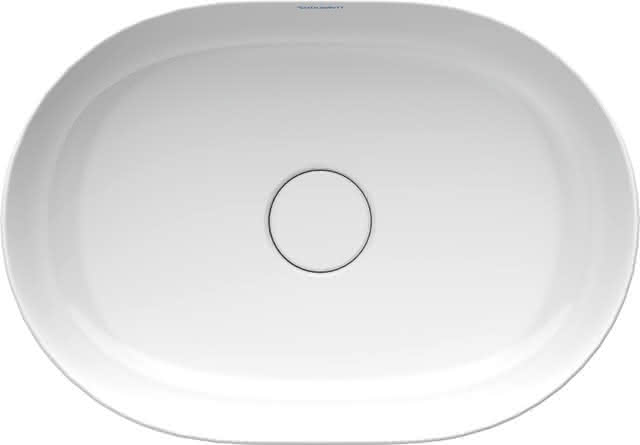 DU Aufsatzbecken Luv 500x350mm geschl.,o.ÜL,o.HLB,weiß/weiß sdm.,WGL