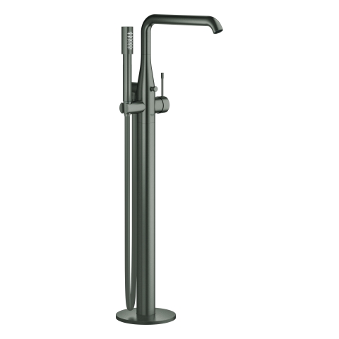 GROHE EH-Wannenbatterie Essence 25248_1 Bodenmontage FMS hard graphite gebürstet