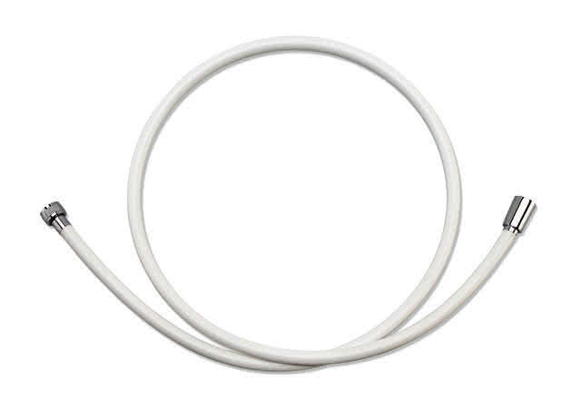 HEWI Brauseschlauch, L=1600 mm Weiß, Konus Chrom