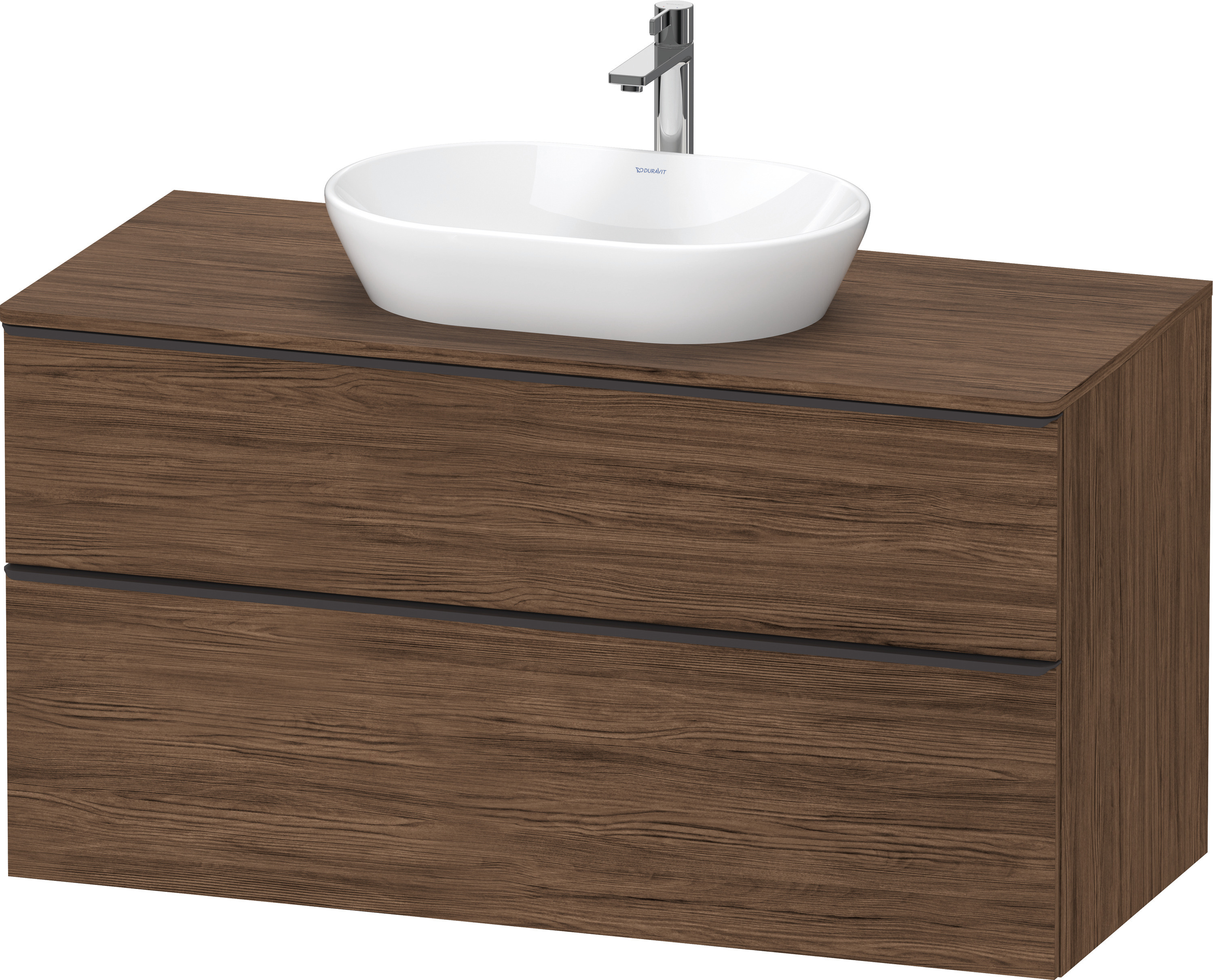 Duravit D-Neo,Kons-WTU,AZ:1,SBK:1,Gr:Dia Schw 1200x550x644mm,Wdh,Nussb.Dunkel Matt,Dek