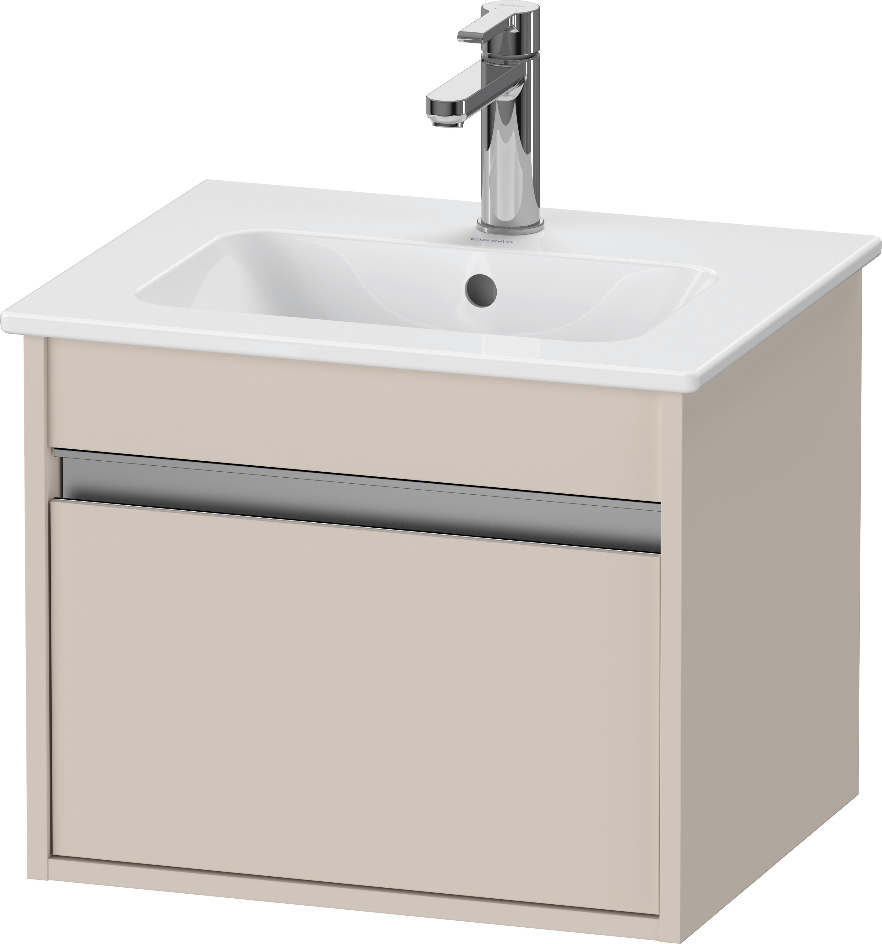 Duravit WTU Ketho 410x500x412mm, 1 Auszug Taupe