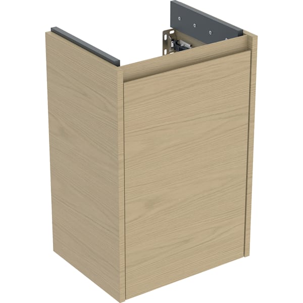 Geberit Renova Plan US für HWB, mit 1 Tür 40x60,6x31,1cm, Eiche natur
