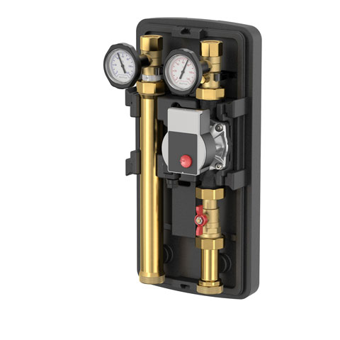 Flamco Meiflow Top S UC-L, DN25, Alpha 2.1 1", GF Alpha 2.1 25-60, lang, UK