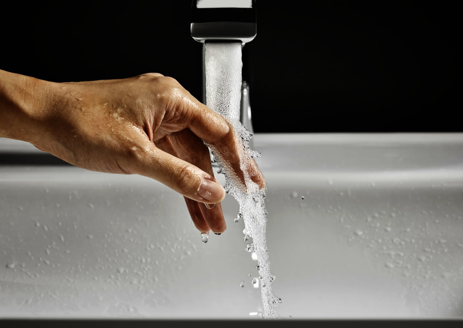 Hansgrohe Waschtischmischer 110 Vivenis mit Zugstangen-Ablaufgarnitur chrom