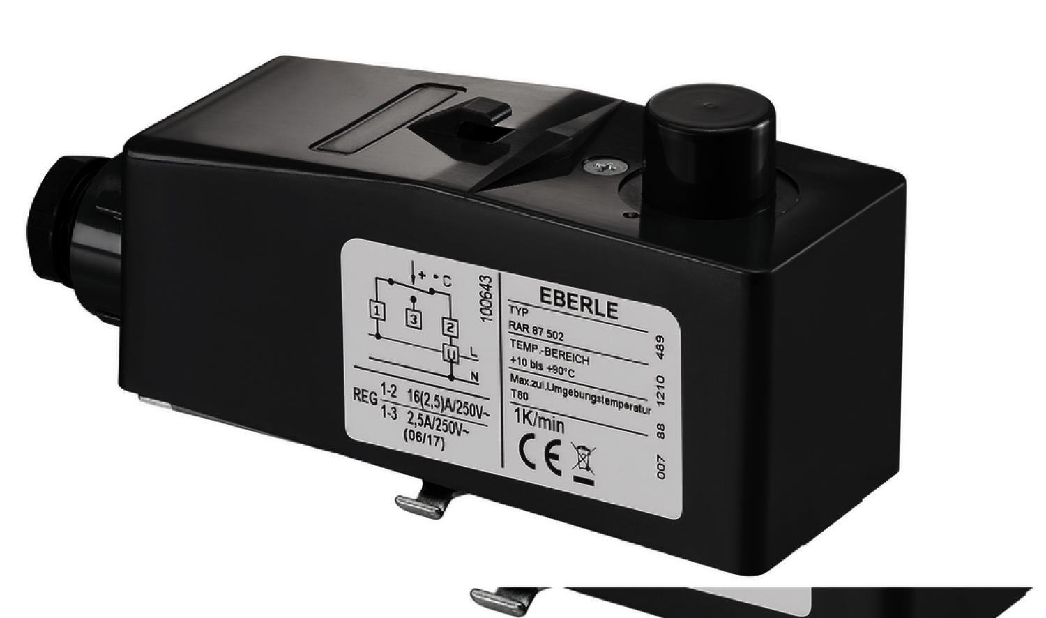 OVENTROP-Elektrischer Rohranleger mit verdeckter Temperatureinstellung