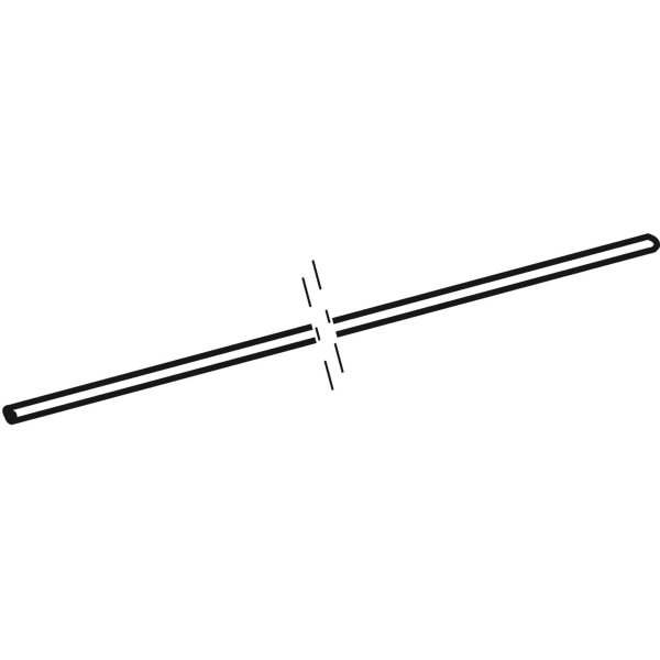 Geberit Stabilisierungsstange für Schublade für ONE WTU, L:135cm Geberit Stabilisierungsstange für Schublade für ONE WTU, L:135cm