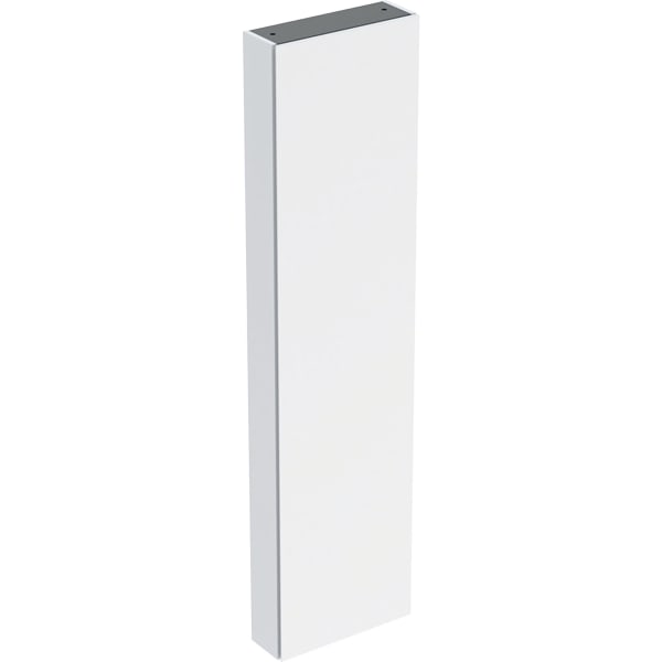 Geberit Hochschrank, 1 Tür u. i.Spiegel 45x180x15cm, weiß matt