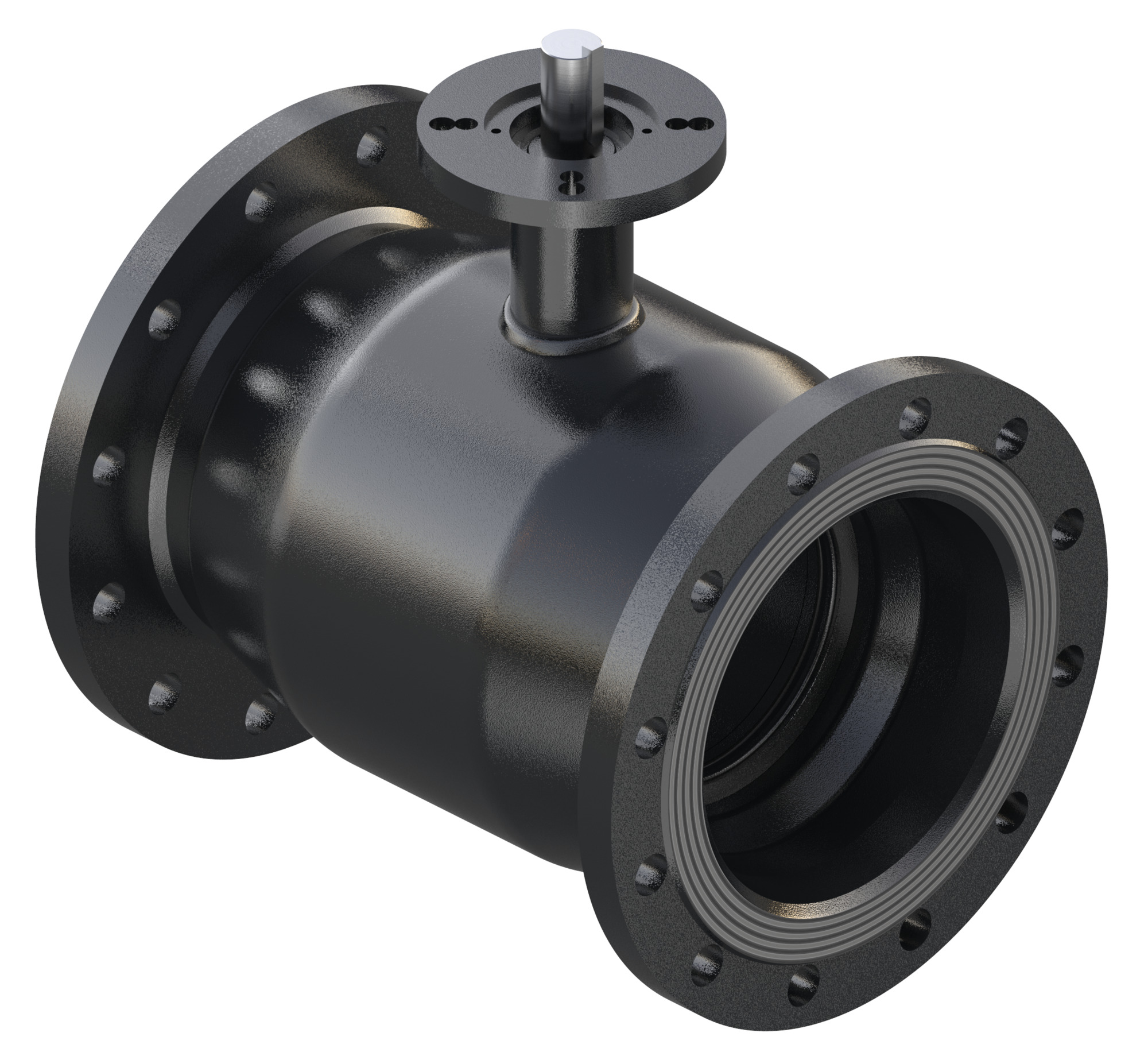 Danfoss Kugelhahn JIP116.10A ISO-Flansch o. Handr. DN200 Kvs2300m3/h PN16 FL/FL