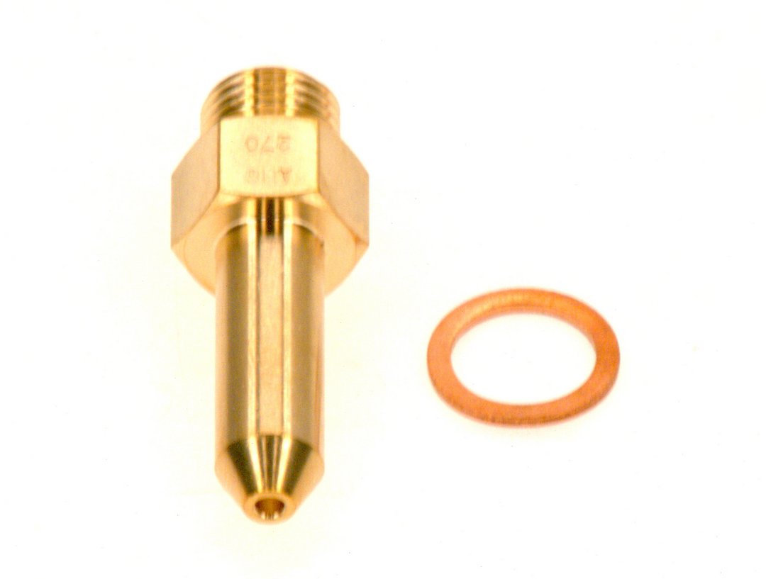 BOSCH Ersatzteil TTNR: 8718584791 Hauptgasd 2,70 Bohrung SW16 48 lg everp