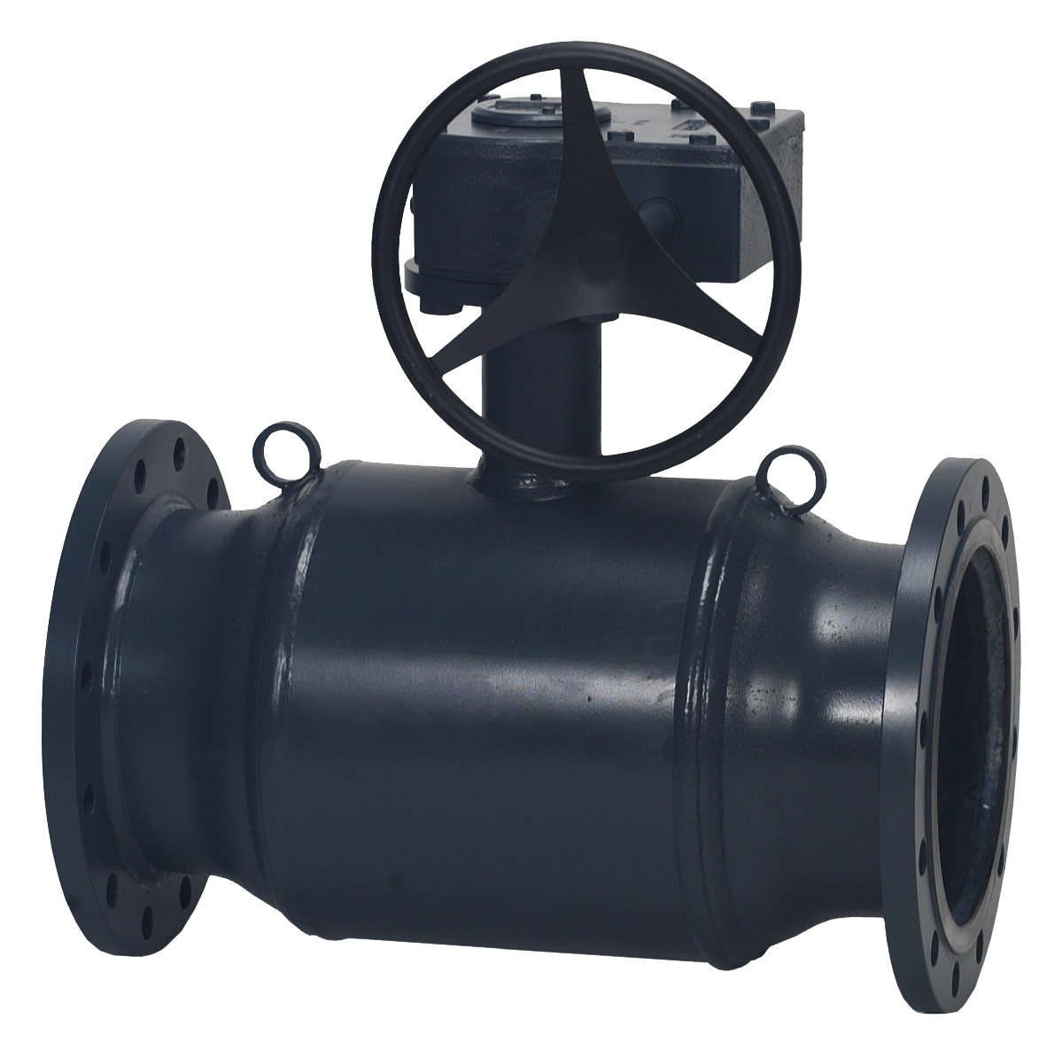 Danfoss Kugelhahn JIP225.10G S-Getriebe m Handrad DN400 Kvs37500m3/h PN25 FL/FL