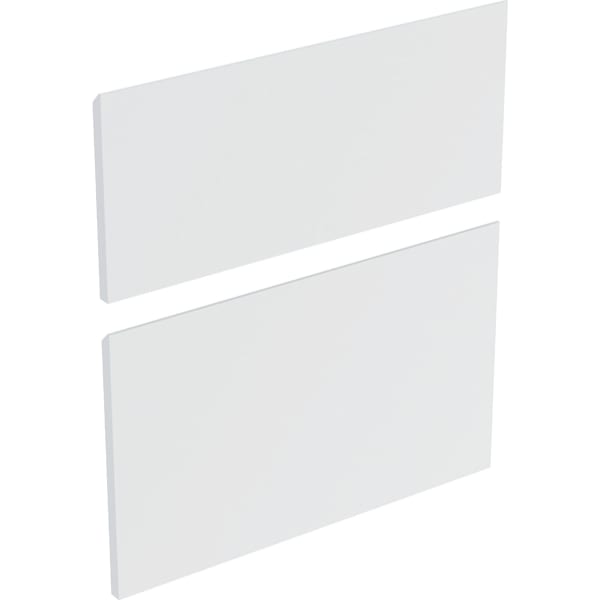 Geberit Set Schubladenfront für Unterschrank B:55cm, weiß matt