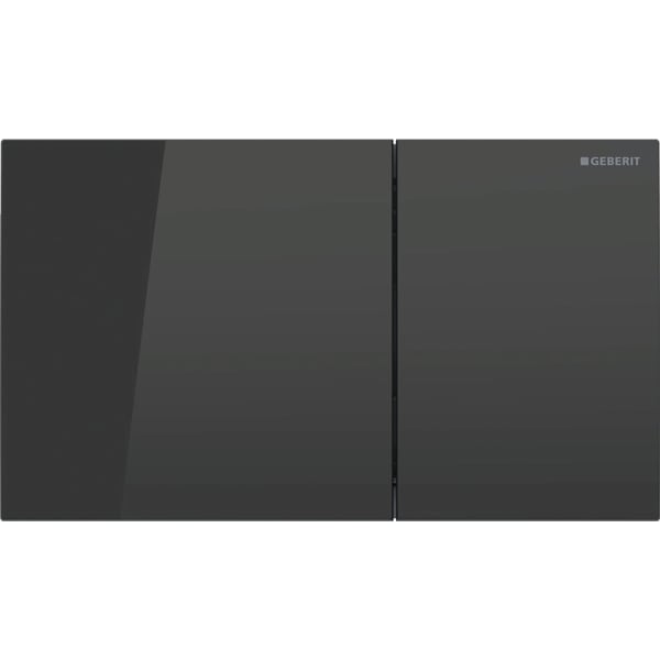 Geberit Sigma70 BetPl., für 2-Mengen-Spülung Glas schwarz Geberit Sigma70 BetPl., für 2-Mengen-Spülung Glas schwarz