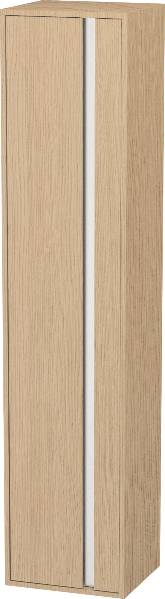 Duravit Hochschrank Ketho 360x400x1800mm 1 Tür, TA links, Eiche Natur