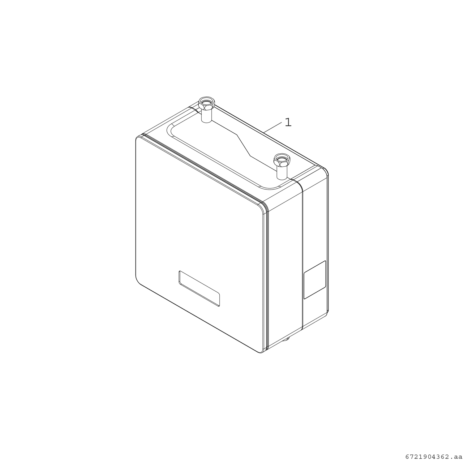 BOSCH passive Kühlstation HP-PCU für CS7800i LW, 450x450x220mm